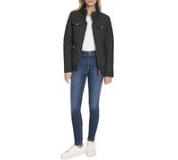 Nautica Women's Barn Outerwear Quilted Jacket Casual Blazer, Black, L