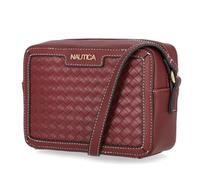 Nautica Women's Candid Camera Adjustable Crossbody Bag, Cabernet Woven, One Size, Candid Camera