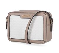 Nautica Women's Candid Camera Adjustable Crossbody Bag, On the Boarder White/Mushroom, One Size, Nautica Candid Camera Adjustable Crossbody