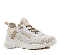 Nautica Women Fashion Sneaker Lace-Up Jogger Running Shoe Casual Walking Sneaker, Danville-nude, 6.5 UK