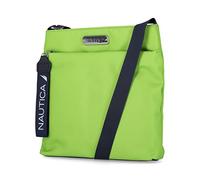 Nautica Women's Diver Nylon Small Crossbody Bag Purse with Adjustable Shoulder Strap Cross Body, Lime, One Size