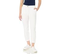 Nautica Women's Montauk Chino Pants, Bright White, 14