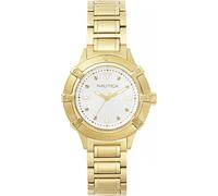 Nautica Women's NAPCPR004 36mm Quartz Watch in Gold Nautica Gold One Size