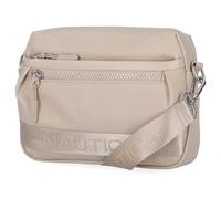 Nautica Women's Nylon Bean Crossbody Bag with Adjustable Shoulder Strap, Mushroom, One Size