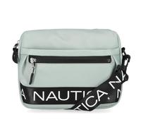 Nautica Women's Nylon Bean Crossbody/Belt Bag with Adjustable Shoulder Strap, Dove/Grey, One Size