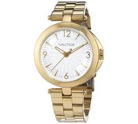 Nautica Women's Quartz Analog Watch with Stainless Steel Strap NAD14001L