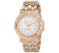Nautica Women's Quartz Analog Watch with Stainless Steel Strap NAD18528L