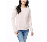 Nautica Women's Super Soft Crew Neck Sweater, Sepia Rose, XS
