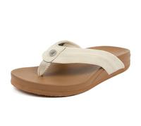 Nautica Women's Thong Strap Sandal - Casual Flip-Flop for Beach, Pool, and Everyday Comfort, Snow-anglin, 8 UK