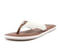 Nautica Women's Thong Strap Sandal - Casual Flip-Flop for Beach, Pool, and Everyday Comfort, White, 3 UK