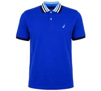 Nautica Zayn Short Sleeve Collared Mens Blue Polo Shirt N1J01535_COBALT