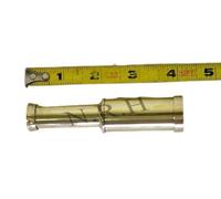 Nautical 4 inches Brass Handheld Mini Spyglass Telescope
