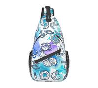 Nautical Anchors Sling Bag Hiking Daypack Crossbody Shoulder Backpack Travel Chest Pack for Men Women