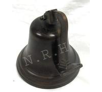 Nautical Antique Brass Ship Bell Captain Maritime Beach Home Decor Gift