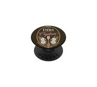 Nautical Bachelorette Bride Crew Dibs on the Captain PopSockets Adhesive PopGrip
