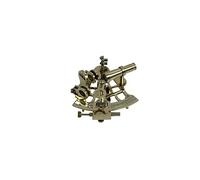 Nautical Bronze Sextant - Solid Brass Maritime Astrolabe | Vintage Ship Navigation Instrument for Nautical Decor, Collectibles, Maritime Gifts, and Navigational Tools (RS-7451)