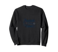 Nautical By Nature: Seaside Adventure Lover's Emblem Sweatshirt, Adult Unisex, Black, XXL