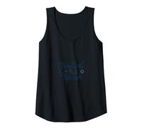 Nautical by Nature: Seaside Adventure Lover's Emblem Tank Top, Women, Black, XXL