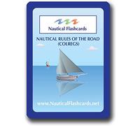 Nautical Flashcards Educational Flipcards Rules of the Road (COLREGS) Cards for Boating and Sailing