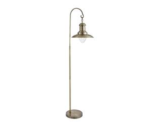 Nautical Floor Lamp - Antique Brass