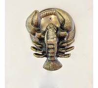 Nautical Hook Marine Hook Curtain Hold Back Tie Back Jewellery Hook Antique Brass Iron (Lobster)