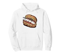 Nautical Lobster Roll New England Summer Coastal Maritime Pullover Hoodie