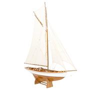 Nautical memorabilia solid model ship yacht boat wood 135cm no kit