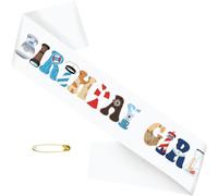 Nautical Navigator Birthday Girl Sash, Captain Ocean Journey Theme Women or Girls Boat Party Birthday Party Decor for 10th 13th 18th 21st 30th Birthday Celebration or Any Other Bday Party