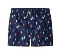 Nautical Print Swim Shorts- male- Pepe Jeans- Beachwear- Blue- M- Swimwear M