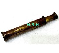 Nautical Replica Hub 6" Handheld Brass Telescope London 1917 Pirate Navigation