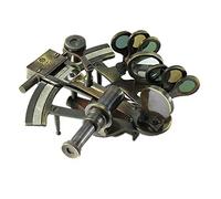 Nautical Replica Hub Antique Brass Pocket Sextant London Solid Brass Sextant Marine Gift Astrolabe