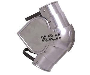 Nautical Replica Hub Armour Medieval Steel Arm Guard Knight Arm Guard SCA LARP Chrome Finish Guards