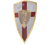 Nautical Replica Hub Hand Forged Gothic LAYERED STEEL CROSS SHIELD Medieval Battle Armor