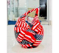 Nautical Replica Hub Heart of Love Cremation Urn for Human Ashes, Beautiful Memorial ERN for Adults, Decorative ERN for Loved Ones, Funeral Urn for Burial or Display (Red(8X4.5X10))