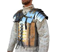 Nautical Replica Hub Medeival Roman Soldier Military Lorica Segmentata Body Armor Handmade Fantasy Cosplay Wearable Armor for LARP, SCA, Cosplay, or Display.