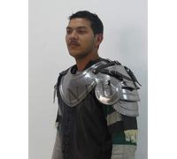 Nautical Replica Hub Medieval Armor Gothic Gorget W/Pauldrons Shoulder Guard Combat