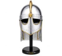 Nautical Replica Hub Medieval Brushed Steel Viking Chain mail Knights Crusaders Armour Helmet Best Halloween Costumes