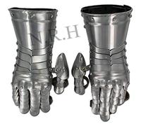 Nautical Replica Hub Medieval Knight Roman Gothic Armor Steel Gauntlets Gloves