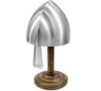 Nautical Replica Hub Medieval Norman Nasal Helmet - 18 Gauge Steel Conical Knight Helmet for LARP, Cosplay, Halloween & Theatrical Props
