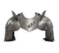 Nautical Replica Hub Medieval Warrior Pauldrons Shoulder & Armor Gorget LARP Cosplay