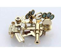 Nautical Replica Hub Titanic Memorabilia Brass 5" Sextant-White Star Line-Solid Brass Sextant