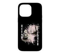Nautical Sailboat with Lighthouse Vintage Case for iPhone 14 Pro Max
