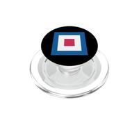 Nautical Signal Flag Letter W Maritime Boat Alphabet PopSockets PopGrip for MagSafe