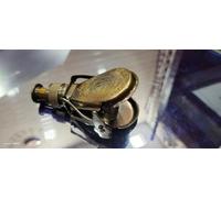 Nautical Small Single Brass Marine Vintage Binocular R & J Beck London (Antique Finish)