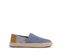 Nautical Stripe Espadrilles Toms Alpargata Rope 2.0 Bleu 43,5