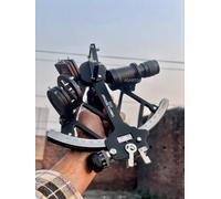 Nautical Style Tamaya Working Sextant I 9" Vintage Navigational Marine With Box