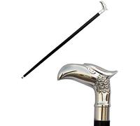 Nautical Vintage Eagle Head Wooden Walking Stick for Men and Women