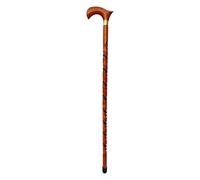 Nautical Wooden Handle Derby Walking Stick Hand Made Walking Canes - Vintage Collectible Spiral Shaft Designer Walking Stick For Seniors, Best Gift For Unisex Adult