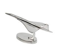 Nauticalia Aluminium Sculpture Concorde, Silver, 32cm