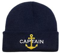 Nauticalia Captain & Anchor Beanie